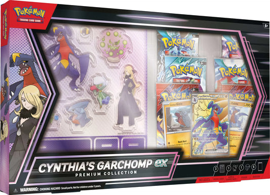 Pokémon: Cynthia’s Garchomp ex Premium Collection