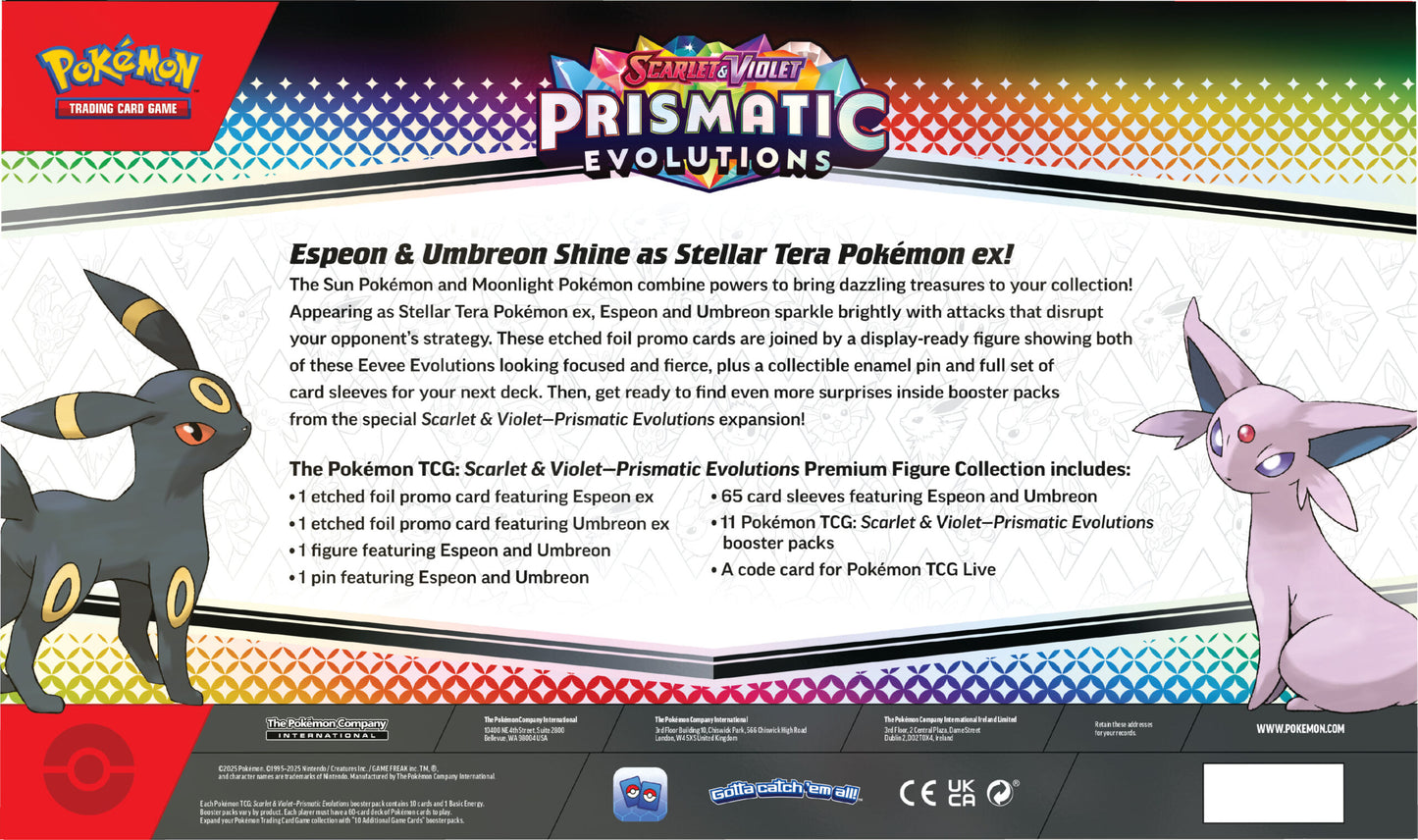Pokémon: Prismatic Evolutions Premium Figure Collection