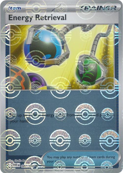 Energy Retrieval (Poke Ball Pattern) - SV: White Flare (WHT)