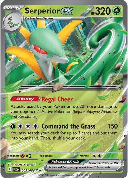 Serperior ex - 003/086 - SV: Black Bolt (BLK)
