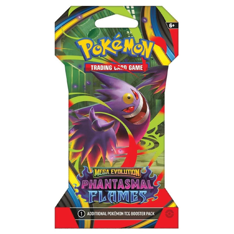 Pokémon: Mega Evolution—Phantasmal Flames - Sleeved Booster