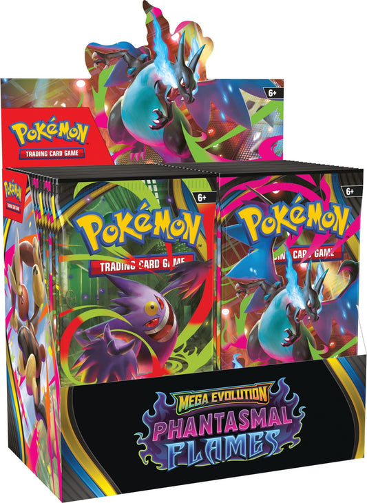 Pokémon: Mega Evolution—Phantasmal Flames - Booster Box
