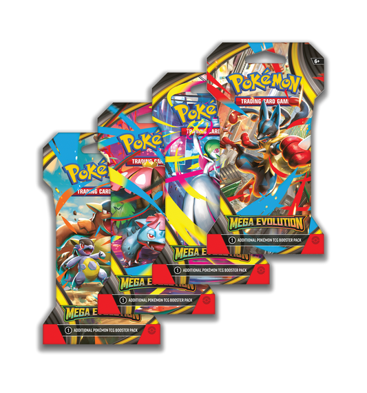 Pokémon: Mega Evolution - Sleeved Boosters