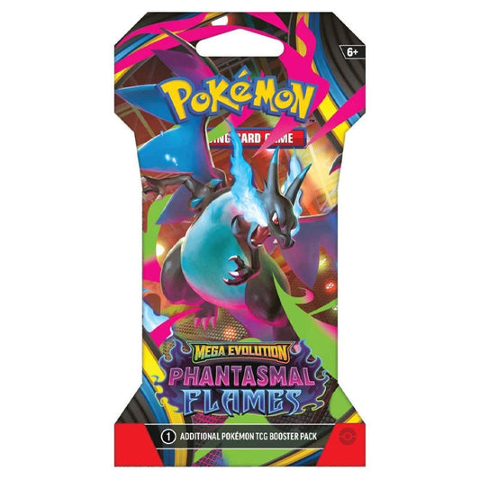 Pokémon: Mega Evolution—Phantasmal Flames - Sleeved Booster