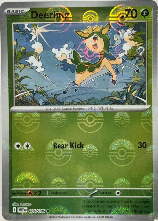 Deerling (Poke Ball Pattern) - SV: White Flare (WHT)