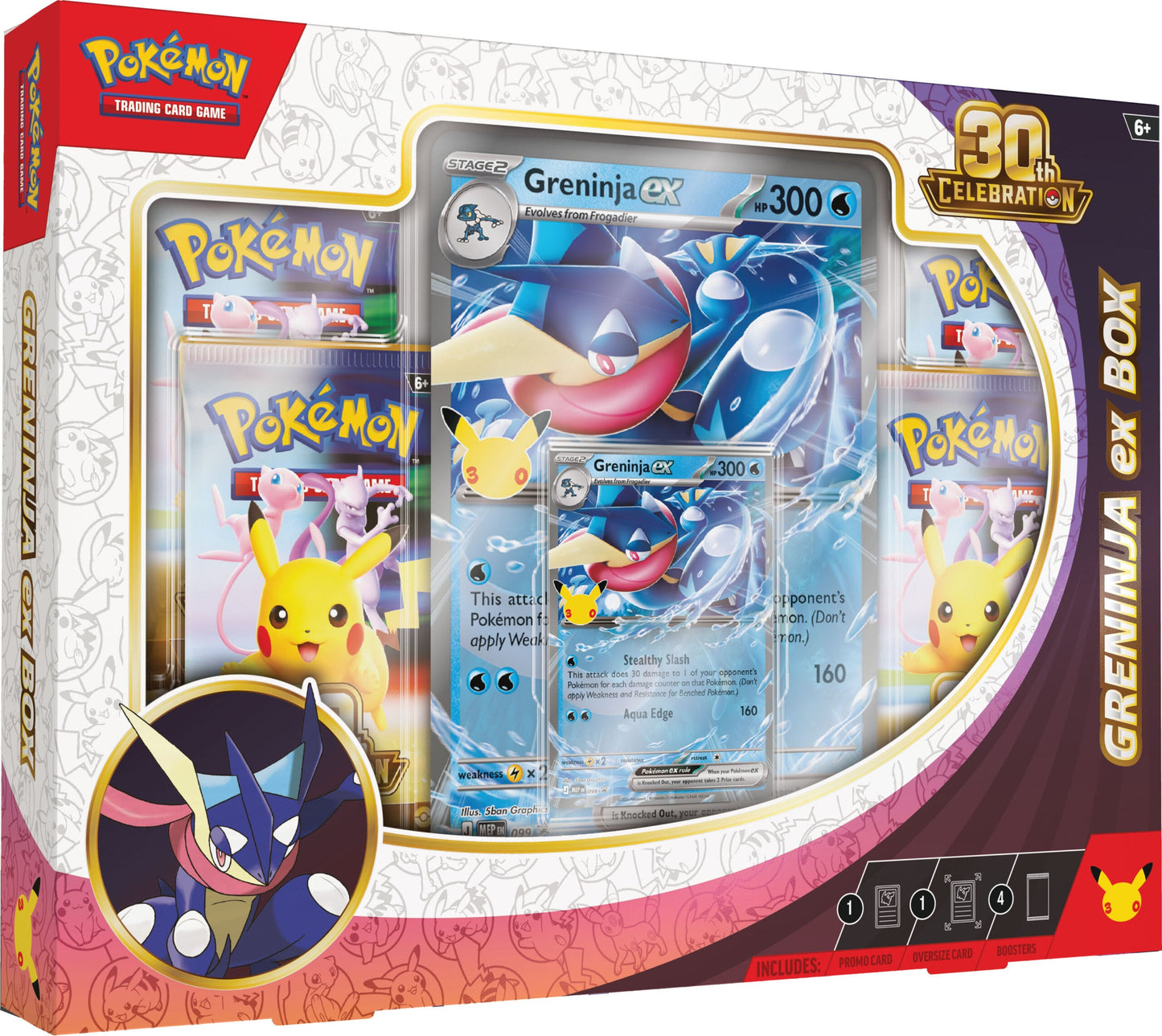 Pokémon TCG 30th Celebration - ex Box (Greninja)