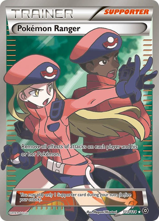 Pokemon Ranger (Full Art) - XY - Steam Siege (STS)
