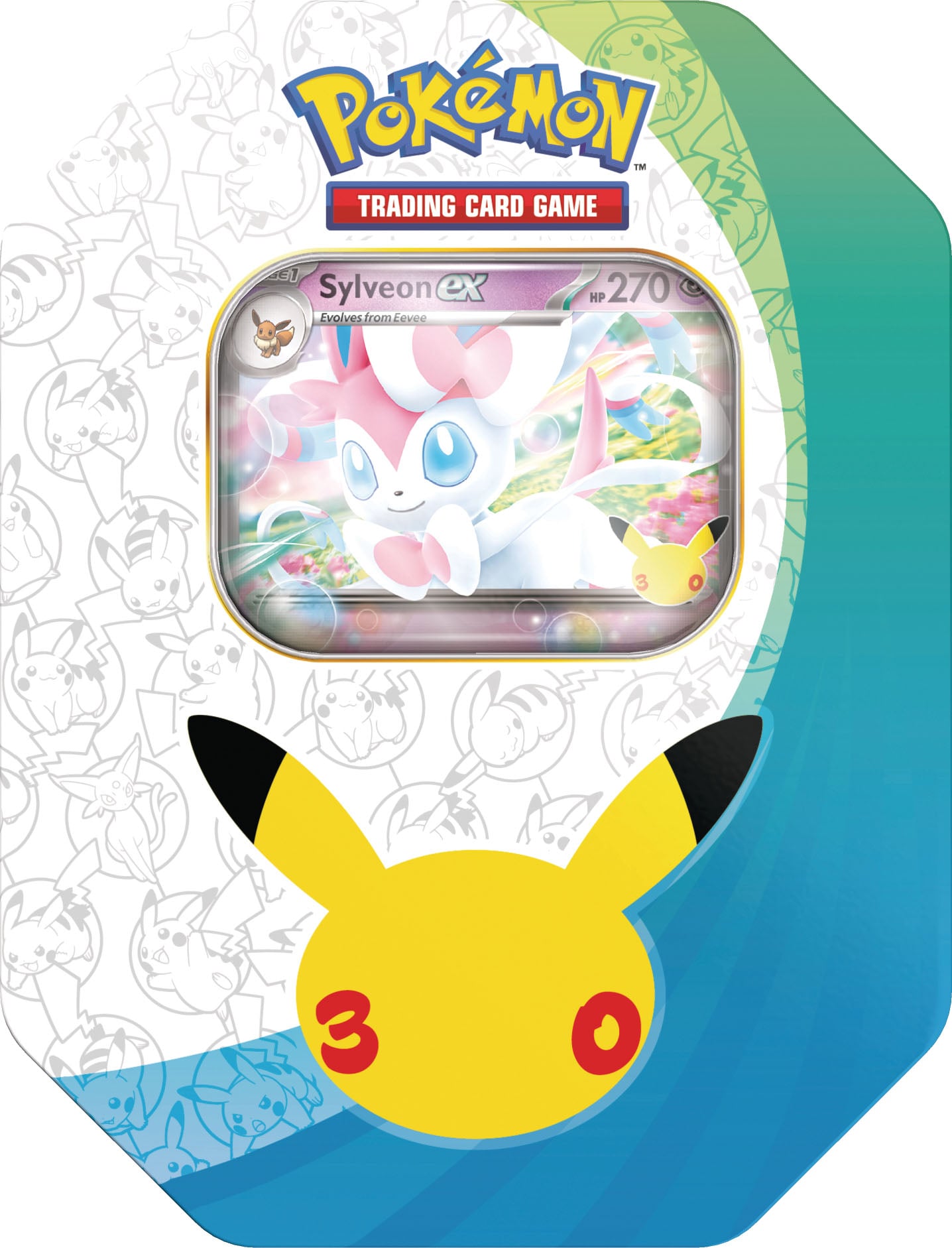 Pokémon TCG 30th Celebration - ex Tin (Sylveon/Greninja)