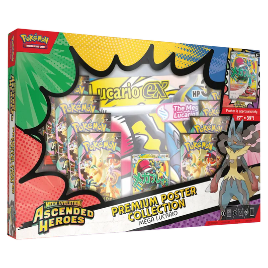 Mega Lucario Premium Poster Collection