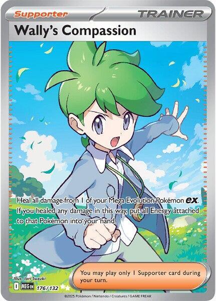 Wally's Compassion - 176/132 - ME01: Mega Evolution (MEG)