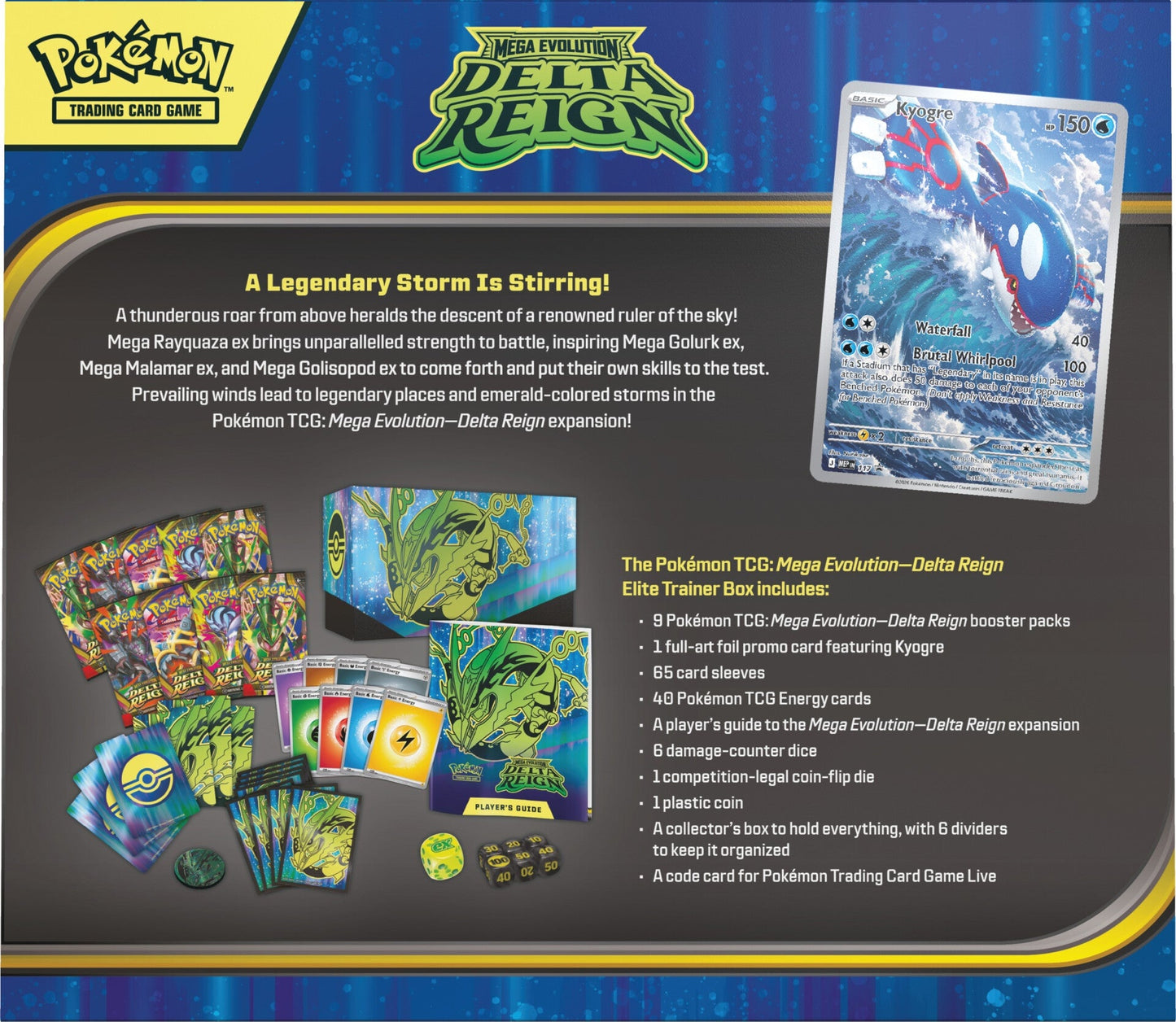 Pokémon TCG: Delta Reign - Elite Trainer Box (Pre-Order)