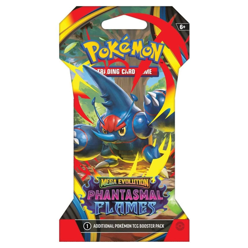 Pokémon: Mega Evolution—Phantasmal Flames - Sleeved Booster