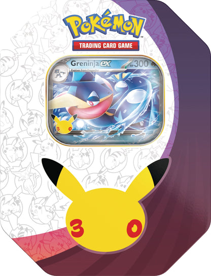 Pokémon TCG 30th Celebration - ex Tin (Sylveon/Greninja)
